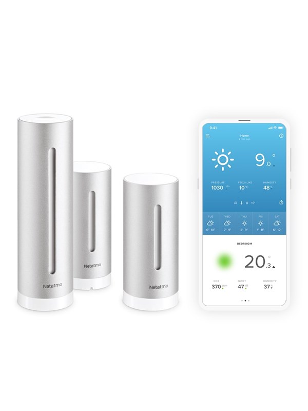 Netatmo Älykäs sääasema + Lisämoduuli