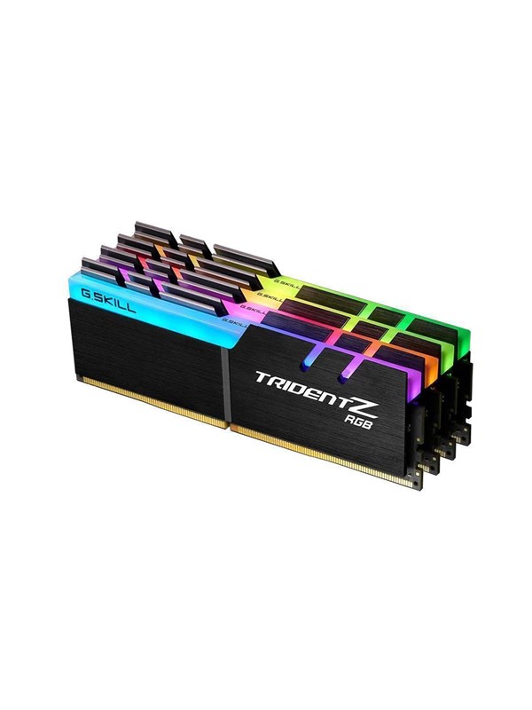 G.Skill Trident Z RGB DDR4-4000 - 32GB - CL18 - Quad Channel (4 pcs) - Intel XMP - Musta RGB