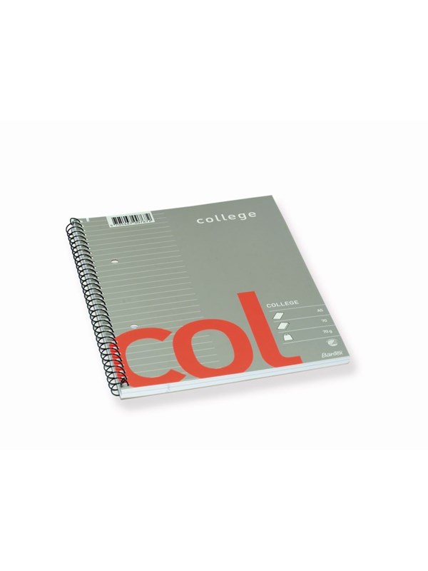 Bantex Col College Pad Ruled Punched Holes A5