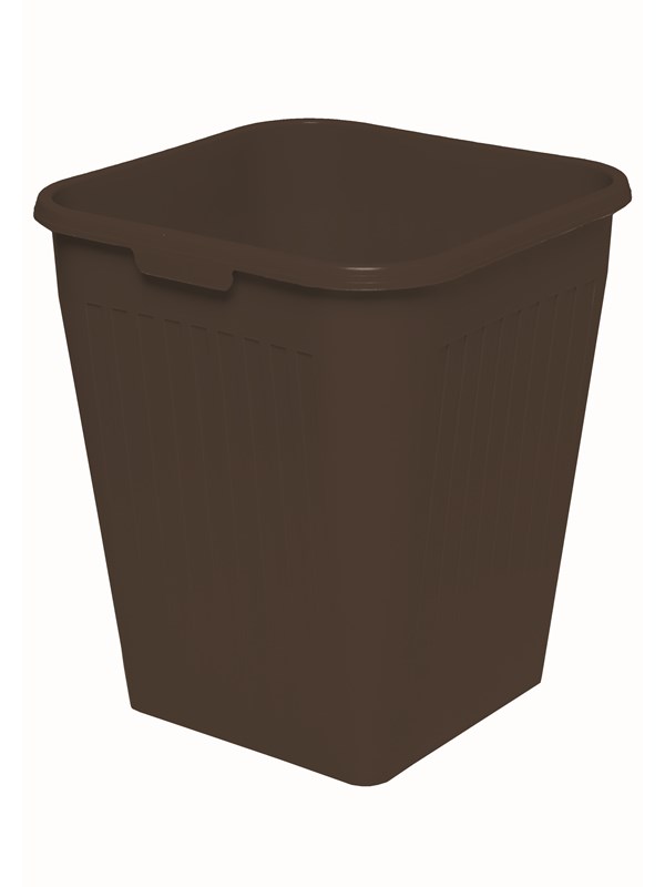 Bantex Waste Paper Baskets 25 L Musta