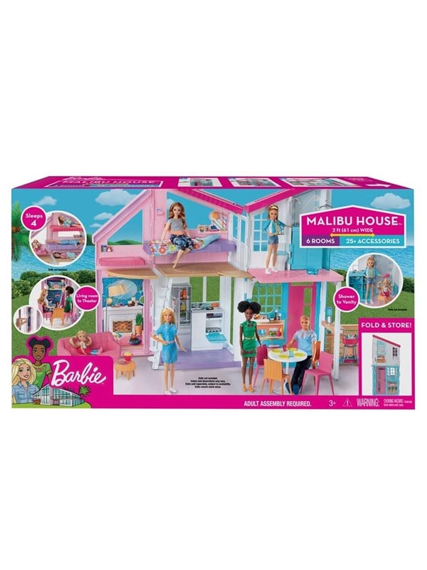 Barbie Malibu-talon leikkisetti