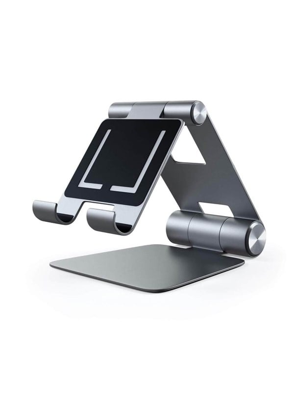 Satechi R1 Aluminum Hinge Holder Foldable Stand - Space Harmaa / ST-R1M
