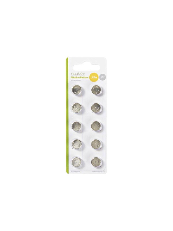 Nedis BAAKLR4410BL - battery - 10 x LR44 - Alkaline