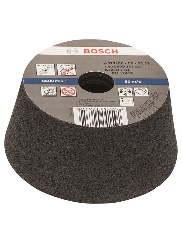 Bosch Kuppilaikka, kartiomainen - metalli/valu 90 mm, 110 mm, 55 mm, 36