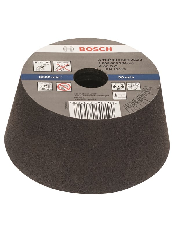 Bosch Kuppilaikka, kartiomainen - metalli/valu 90 mm, 110 mm, 55 mm, 60