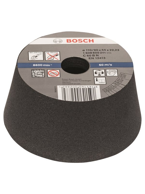 Bosch Kuppilaikka, kartiomaiset - kivi/betoni 90 mm, 110 mm, 55 mm, 54