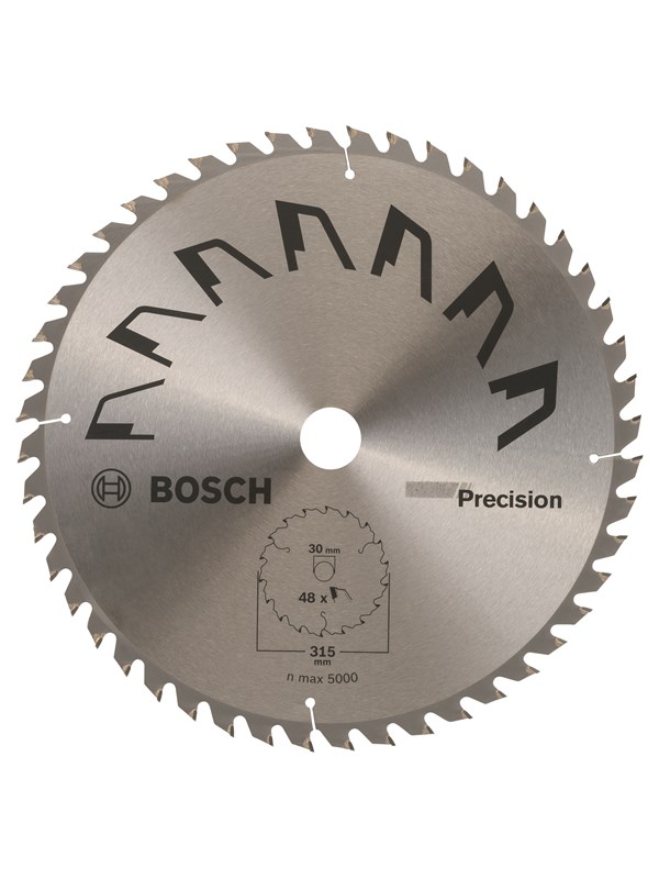 Bosch Pyörösahanterä PRECISION Ø 315 mm; reikä= 30 mm; H= 48