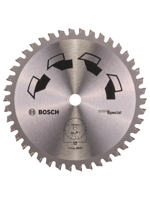 Bosch Pyörösahanterä SPECIAL Ø 156 mm; reikä= 12,75 mm; H= 42