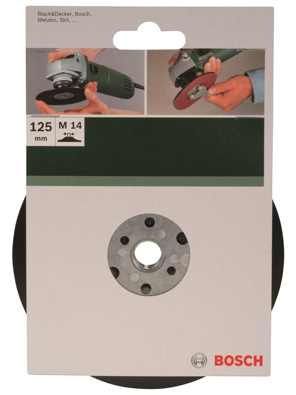 Bosch Hiomalautanen kulmahiomakoneille, kiinnitysjärjestelmä, 125 mm Ø 125 mm