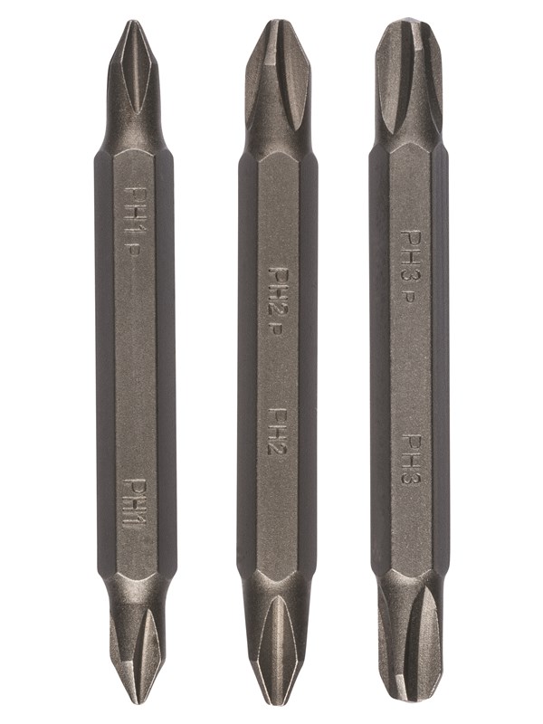 Bosch 3-os. kääntöruuvitalttasarja (PH, PH) PH1-PH1; PH2-PH2; PH3-PH3; 60 mm