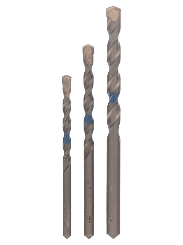 Bosch 3-os. betoniporanteräsarja 5,0 x 85; 6,0 x 100; 8,0 x 120