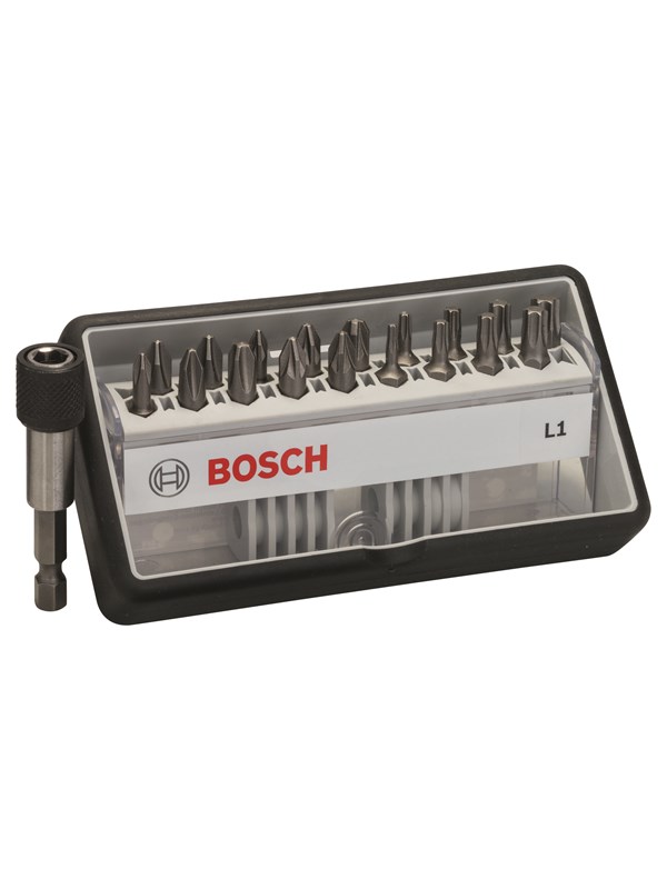 Bosch 18+1-os. Robust Line -ruuvauskärkisarja L Extra Hart 25 mm, 18+1-os.