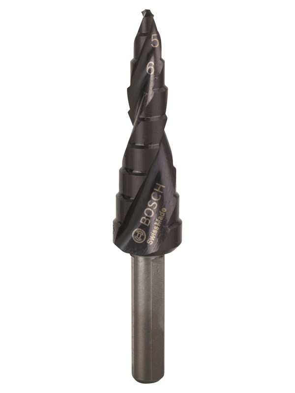Bosch Porrasporanterät HSS-AlTiN 4 - 12 mm, 6,0 mm, 66,5 mm
