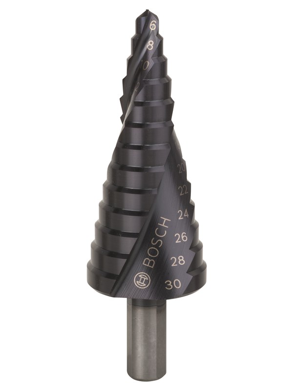 Bosch Porrasporanterät HSS-AlTiN 6 - 30 mm, 10,0 mm, 93,5 mm