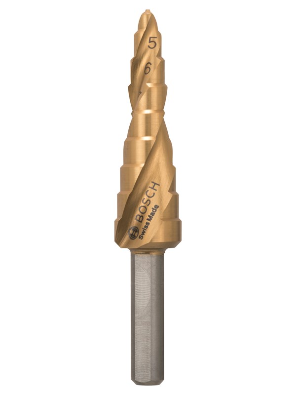 Bosch Porrasporanterät HSS-TiN 4 - 12 mm, 6,0 mm, 66,5 mm