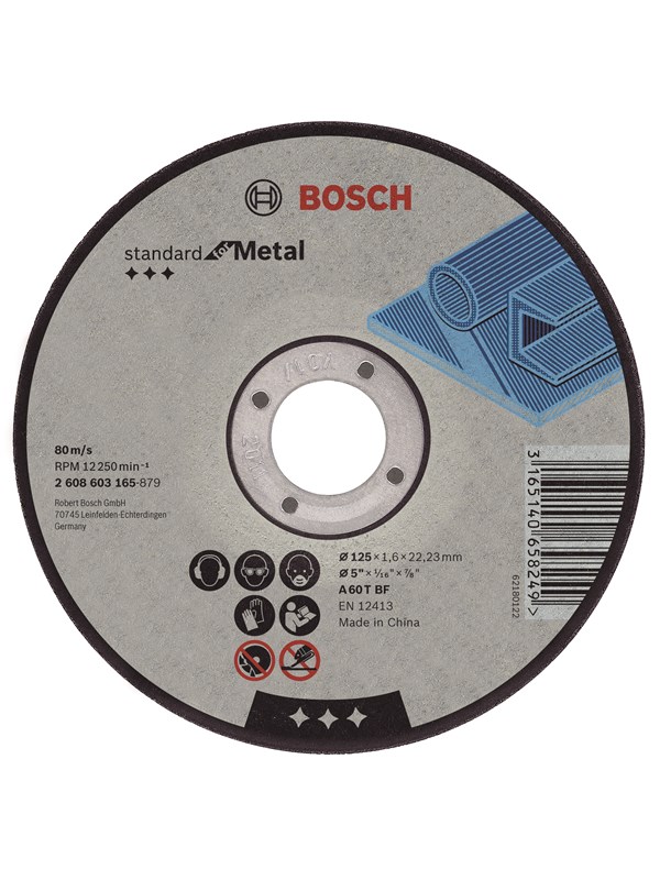 Bosch Katkaisulaikka, suora, Expert for Metal A 30 R BF, 100 mm, 16,00 mm, 2,5 mm