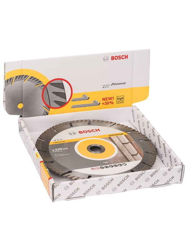 Bosch Timanttikatkaisulaikka Standard for Universal 230x22,23 (10 kpl pakkaus) 230x22.23x2.6x10mm