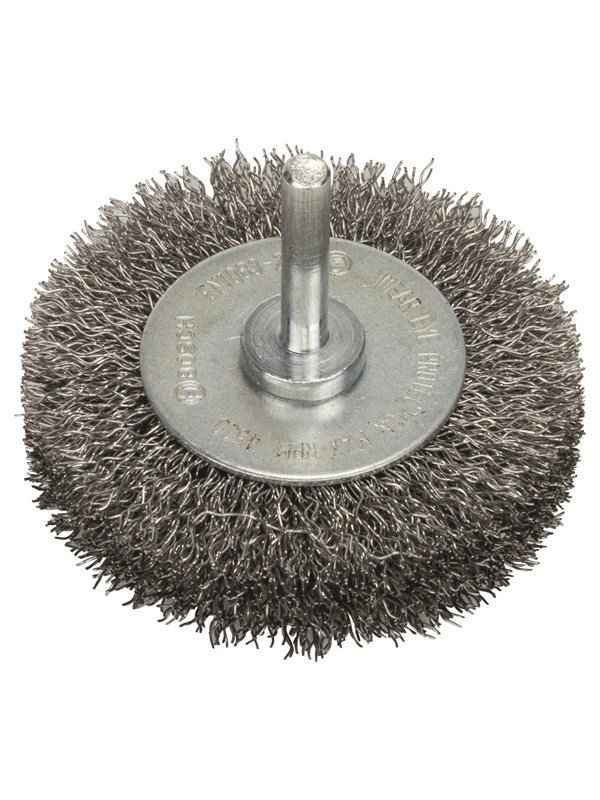 Bosch Teräslankaharja, aallotettu ruostumaton teräslanka, 70 x 0,3 mm 70 mm, 0,3 mm, 15 mm