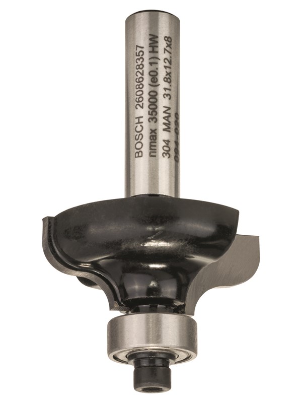Bosch Profiilijyrsin G, 8 mm, R1 4,8 mm, D 31,8 mm, L 12,4 mm, G 54 mm 8 mm, R1 4,8 mm, D 31,8 mm, L 12,4 mm, G 54 mm