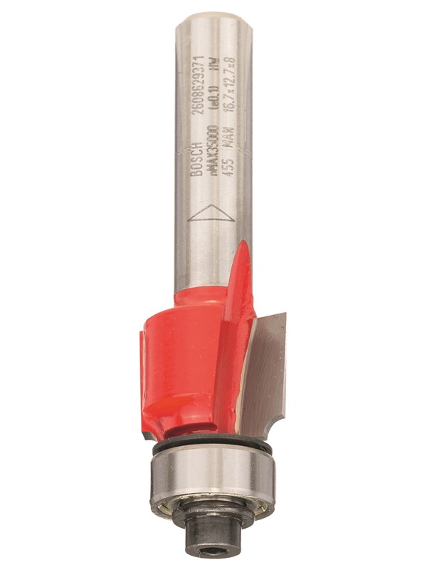 Bosch Expert for Wood -pyöristysjyrsin, 8 mm, D 16,7 mm, R1 2 mm, L 12,7 mm, G 55 mm 8 mm, D 16,7 mm, R1 2 mm, L 12,7 mm, G 55 mm