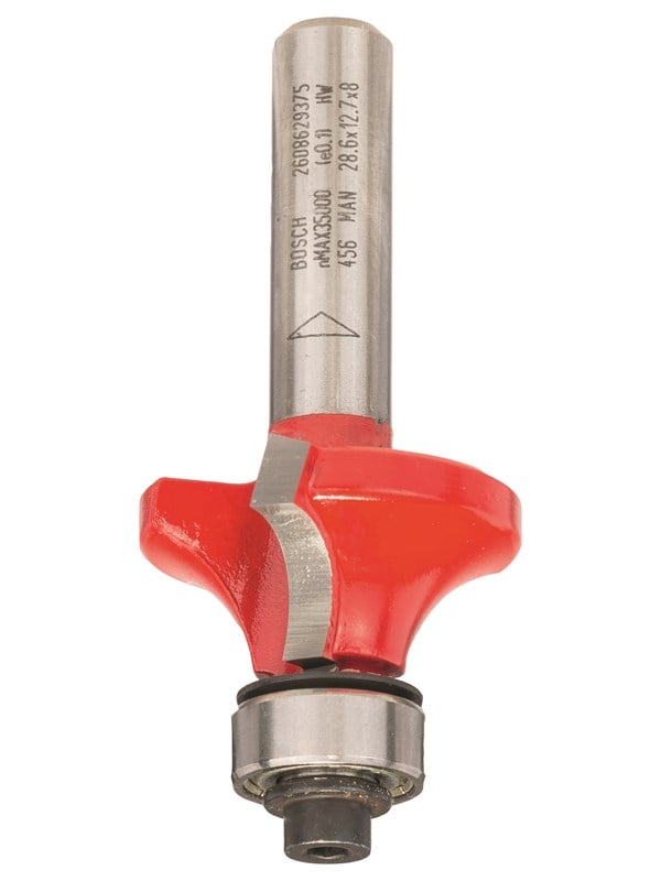 Bosch Expert for Wood -pyöristysjyrsin, 8 mm, D 28,6 mm, R1 8 mm, L 12,7 mm, G 55 mm 8 mm, D 28,6 mm, R1 8 mm, L 12,7 mm, G 55 mm