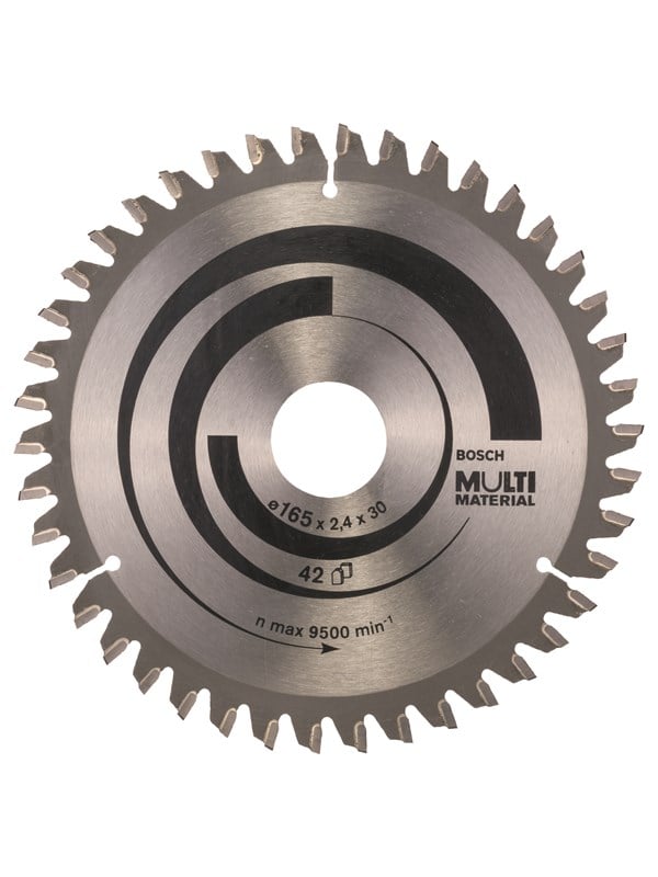 Bosch Pyörösahanterä Multi Material 165 x 30 x 2,4 mm; 42