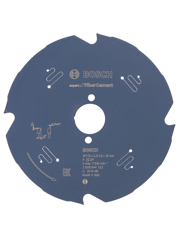 Bosch Expert for Fibre Cement ‑pyörösahanterä 170 x 30 x 2,2 mm, 4
