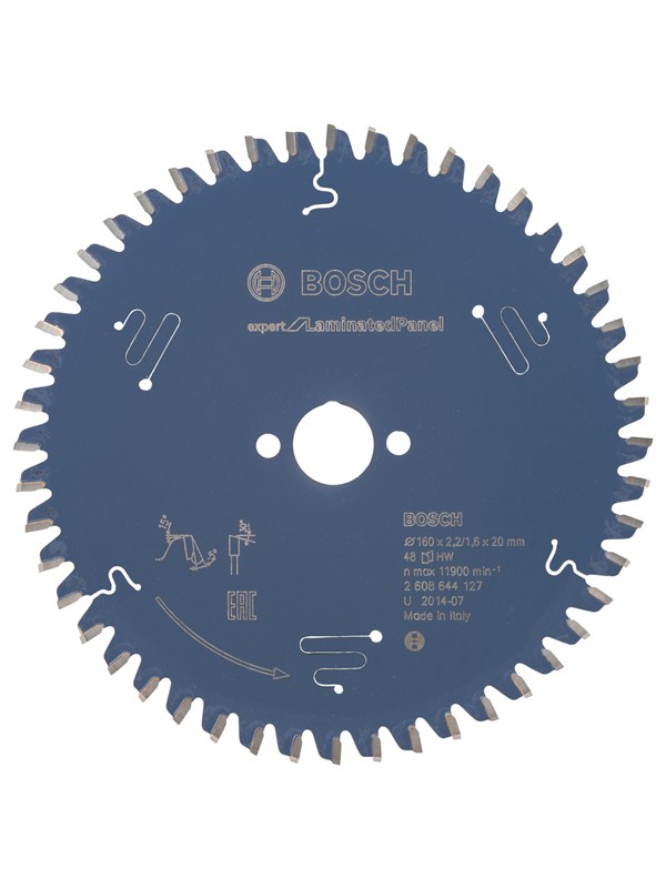Bosch Pyörösahanterä Expert for Laminated Panel 160 x 20 x 2,2 mm, 48