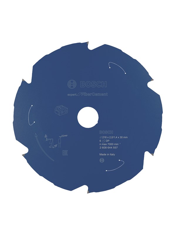Bosch Expert for Fibre Cement -pyörösahanterä johdottomiin sahoihin 216 x 2 / 1,4 x 30 T6
