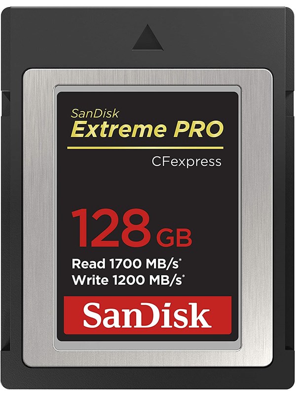 SANDISK Extreme Pro CFexpress - 1700MB/s - 128GB