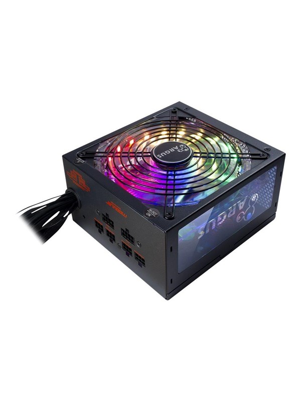Inter-Tech Argus RGB-750W cm II Virtalähde - 750 Watt - 140 mm - ATX - 80 Plus Kulta sertifioitu