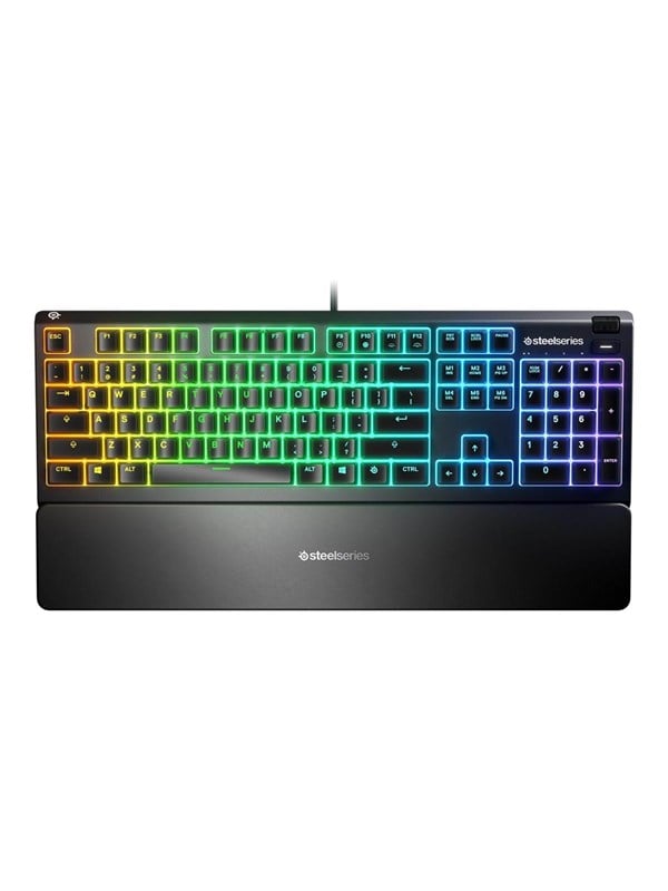 SteelSeries Apex 3 100% - Pelinäppäimistö - Pohjoismainen - Musta