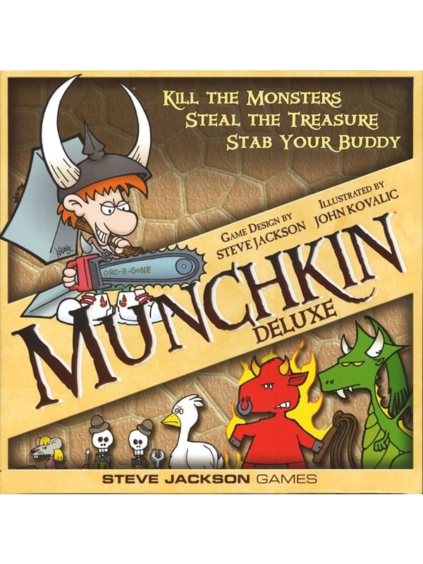 Asmodee Munchkin Deluxe (ENG)