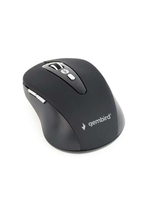 Gembird Blueooth wireless 6-button mouse - Hiiri - Optinen - 6 painiketta - Musta
