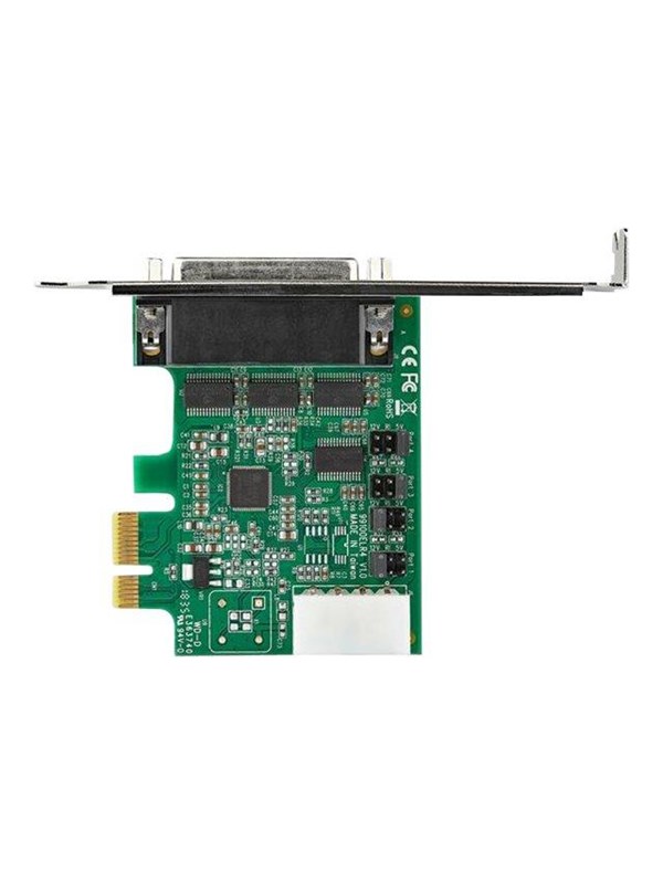 StarTech.com 4-porttinen PCI Express RS232 sarjaporttiadapterikortti - 16950 UART - 256 tavun FIFO-välimuisti - PCI E sarjakortti - sarja-adapteri