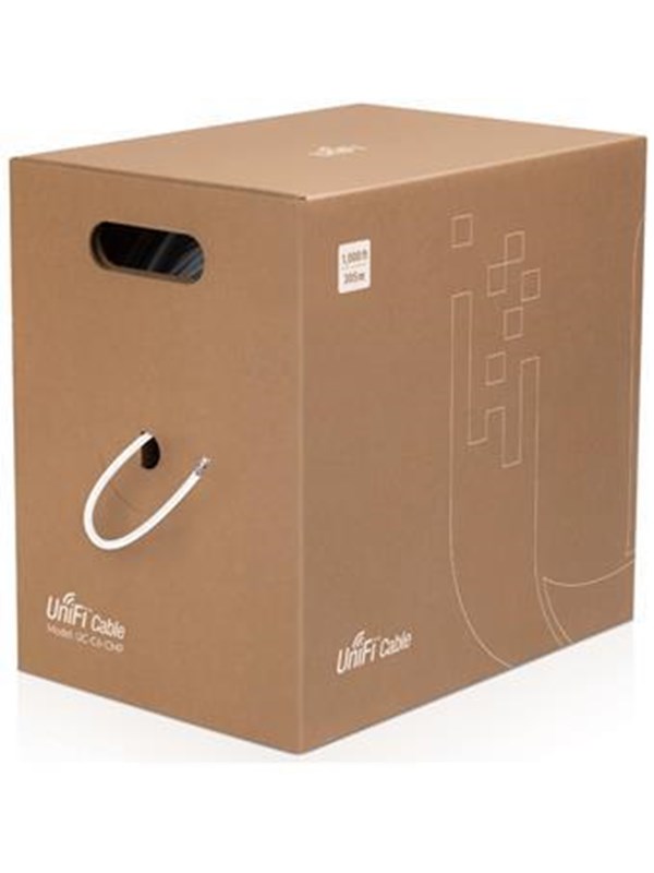 Ubiquiti UniFi Cable Cat6 CMP - Valkoinen - 305m