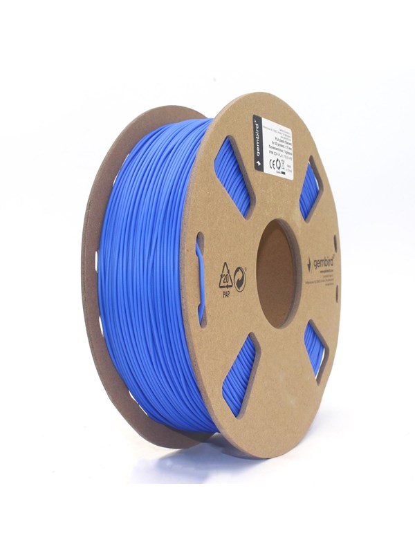 Gembird PLA filament - Fluoresoiva sininen - 1.75mm ø - 1 kg