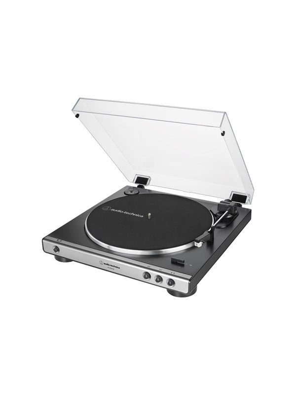 Audio-Technica AT-LP60XUSB - Täysin automaattinen - Hihnaveto - USB - Levysoitin Harmaa