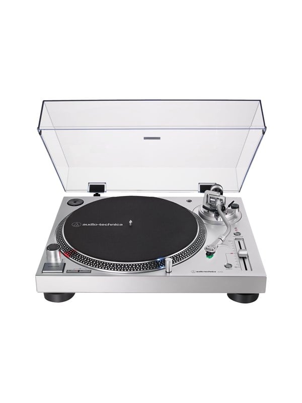 Audio-Technica AT-LP120XUSB - Manuaalinen - Suoravetoinen - USB - Levysoitin hopea