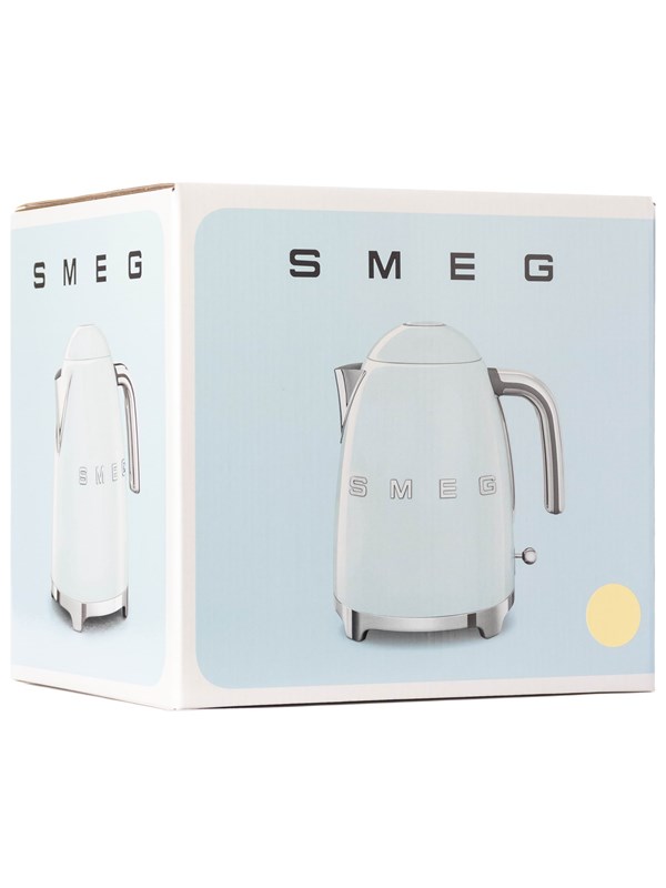 Smeg 50-luvun tyyli Vedenkeitin KLF03CREU Kermanvärinen, 1,7 L, 2400 W, Kerman väri, Ruostumaton teräs, Veden tason ilmaisin, Ylikuumenemissuoja