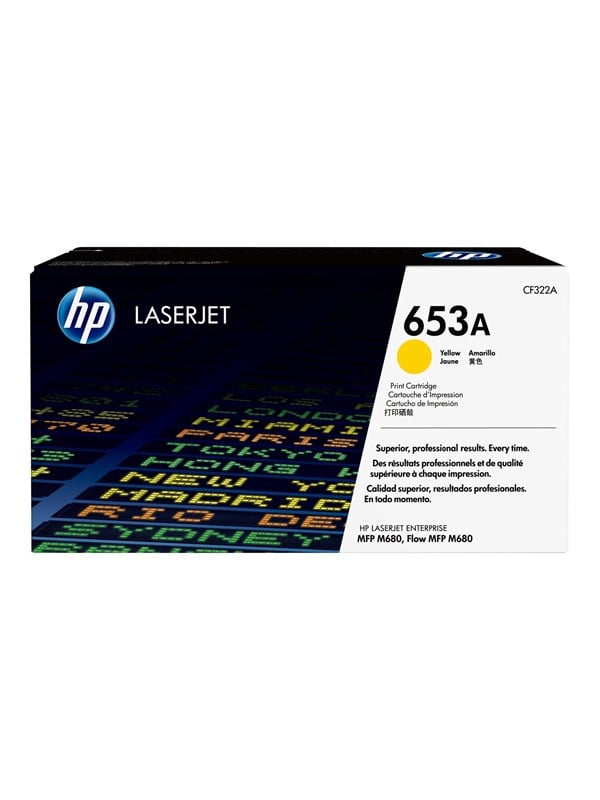 HP 653A / CF322A Keltainen Toneri