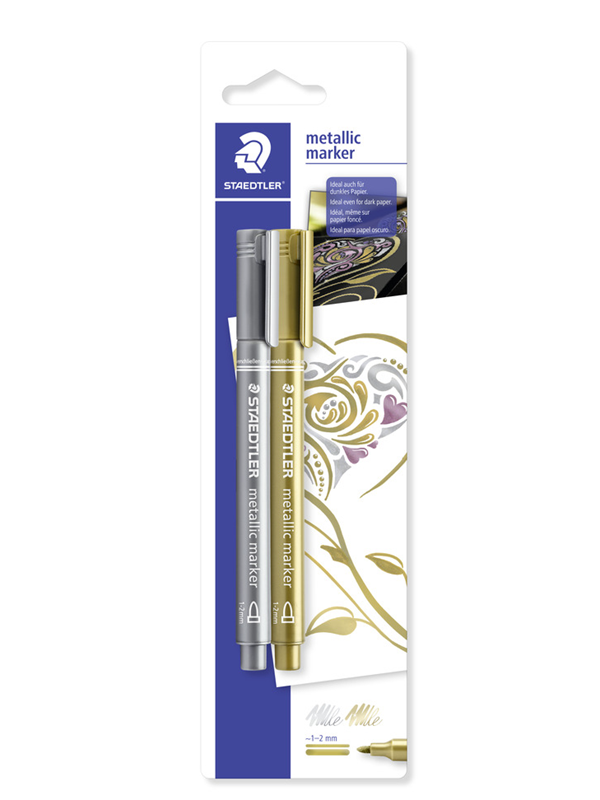 Staedtler Merkitsemiskynät metalliset 2 kpl BC