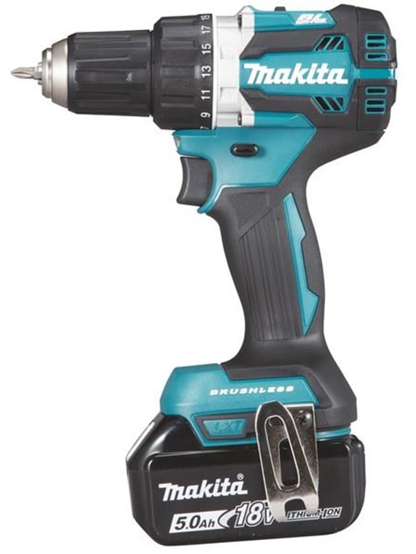Makita 18V langaton porakone ddf484rt3j 3x5.0ah hiilikuitu