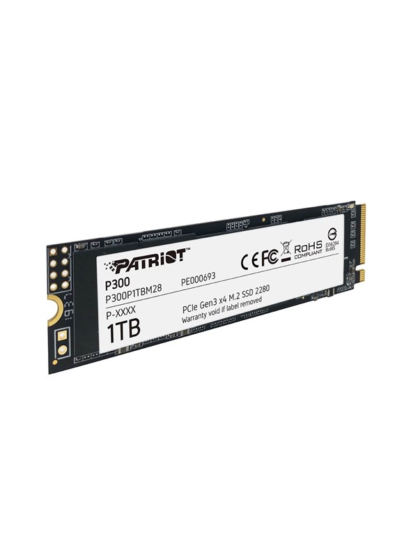 Patriot SSD Viper P300 M.2 PCI-Ex4 NVMe 128GB -levy