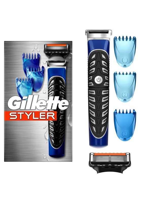 Gillette Vartalotrimmeri 4in1 Styler: trimmaus, rajaus, ajo, vartalon käsittely