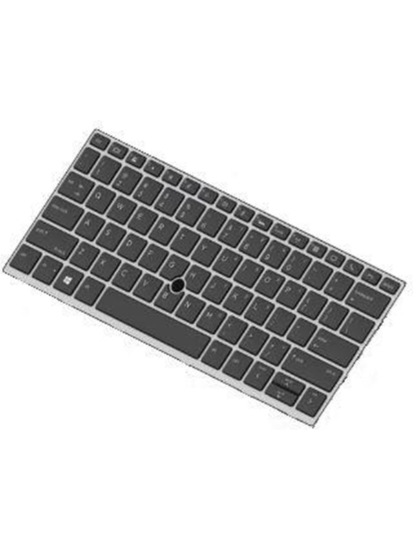 HP DualPoint - Kannettavan tietokoneen näppäimistö - vaihtoon - Ranskalainen
