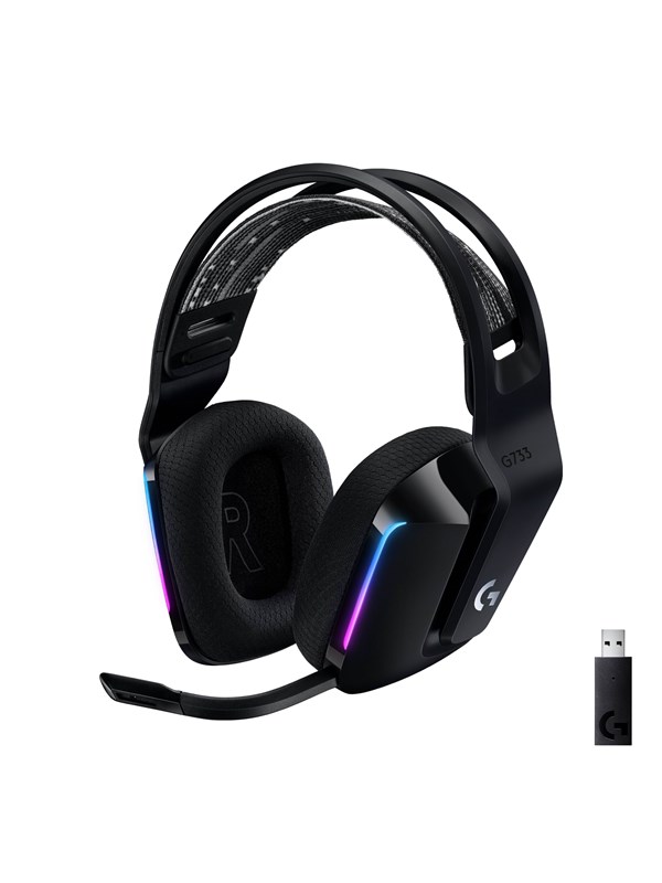 Logitech G733 LIGHTSPEED - Musta