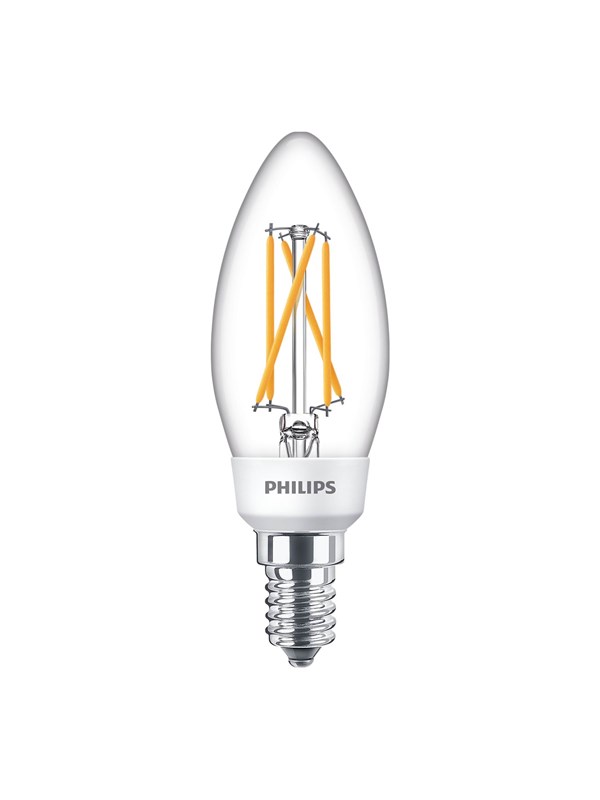 Philips SceneSwitch E14 LED-kynttilä 4,3 W hehkulanka