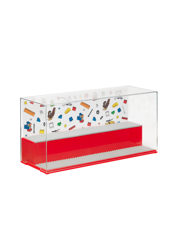 LEGO PLAY & DISPLAY CASE ICONIC - RED