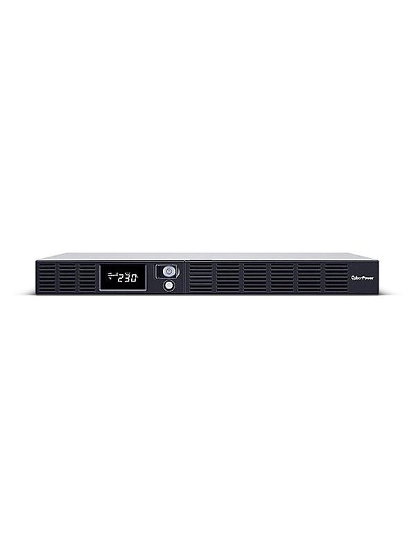CyberPower OR1500ERM1U Smart App UPS 1500VA / 900W, jossa on 6 IEC C13 -lähtöä.